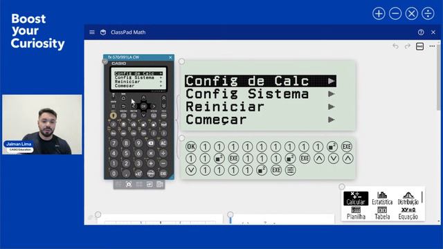 Sessão de Formação Casio - Como podemos introduzir a calculadora no planejamento pedagógico? смотреть онлайн