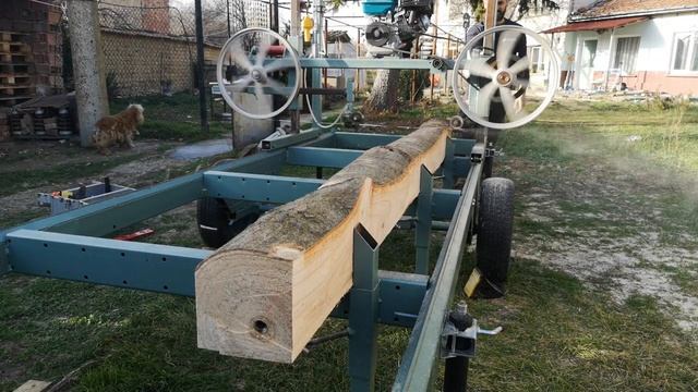 Homemade Band Sawmill Build From Scraps - Make Homemade Lumber