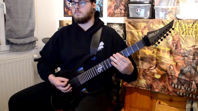 Abominable Putridity - Letting Them Fall - GUITAR COVER смотреть онлайн
