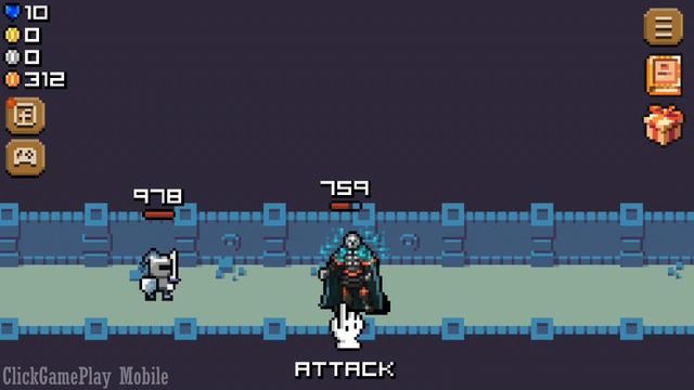 Endless Knight - Epic nonstop idle clicker RPG GamePlay смотреть онлайн