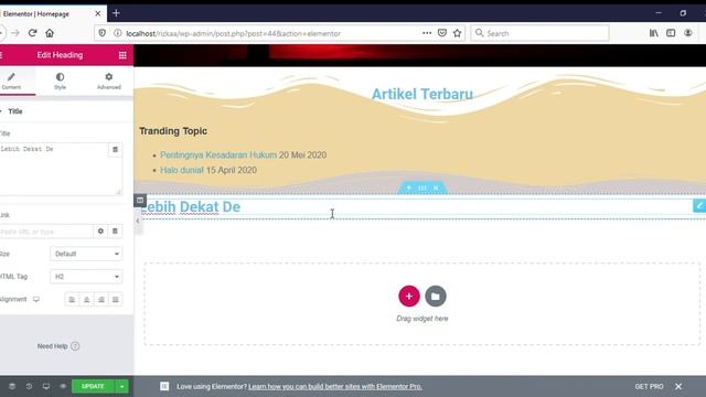 Dasbor ‹ Tugas pengembangan website — WordPress Mozilla Firefox 21 06 2020 13 10 33 смотреть онлайн