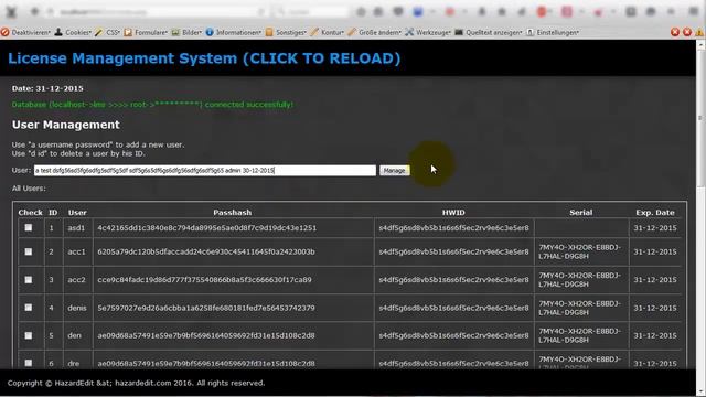 User Lincense Management System Software in PHP, C# & MySQL Presentation смотреть онлайн