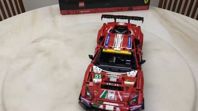 Lego Technic 42124 Ferrari 488 GTE AF CORSE #51 Part 7 смотреть онлайн