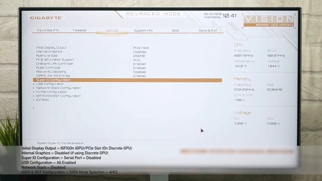 GIGABYTE 400 Series BIOS Settings for Hackintosh | Z490 | H470 | B460 H410 | W480 смотреть онлайн