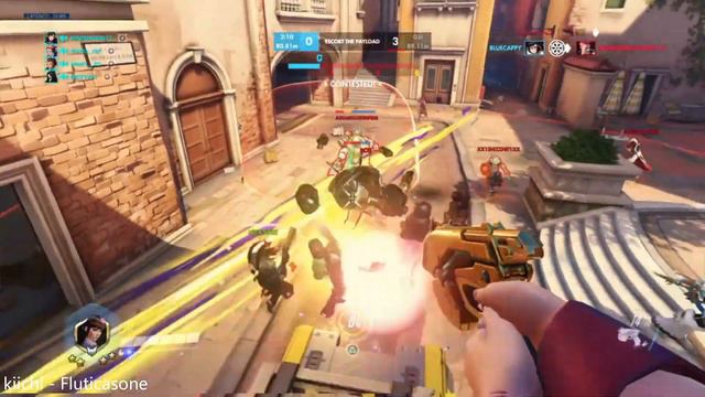 【Overwatch】A Fun Game on Rialto | Platinum D.Va Gameplay смотреть онлайн
