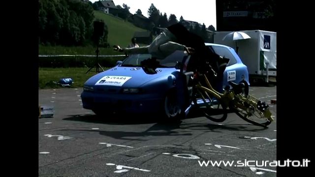Crash test: Auto contro Bici E-bike a 40 km/h - Wildhaus смотреть онлайн