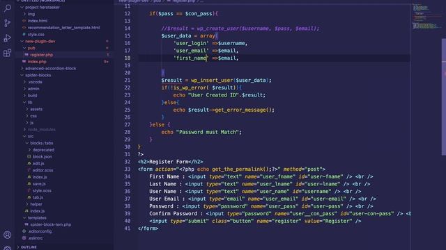 WordPress Login, Register And Profile Plugin Development Tutorials Bangla #224 Register Form Insert смотреть онлайн