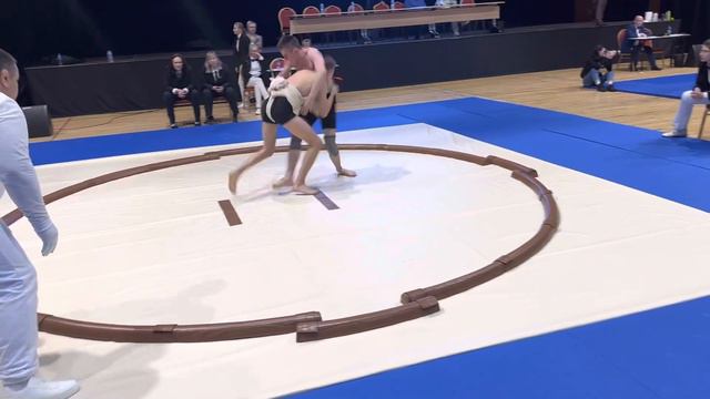 Сабанов Алихан 1/8 финала - Первенство России по Сумо 2023 смотреть онлайн