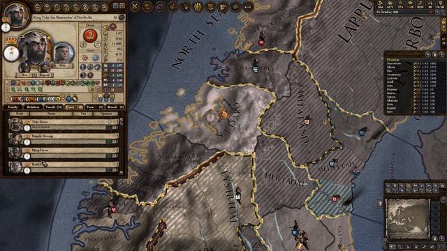 Becoming Feudal! Crusader Kings 2 Holy Fury Roleplay LORDS OF THE FJORDS Gameplay PC #113 смотреть онлайн