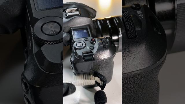 Как чистить камеру. ASMR Canon R смотреть онлайн