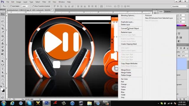 Beats By Dre Xion MP3 Player Skin Speed Art