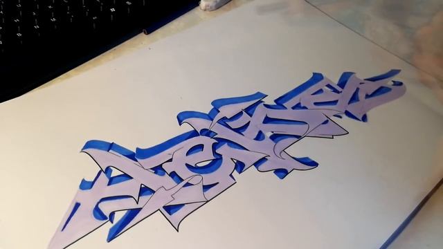 HEKSR | Sketch Timelapse | Graffiti | Blackbookology смотреть онлайн