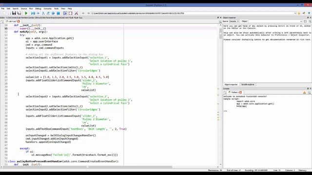 Fusion 360 API: Events and Event Handlers смотреть онлайн