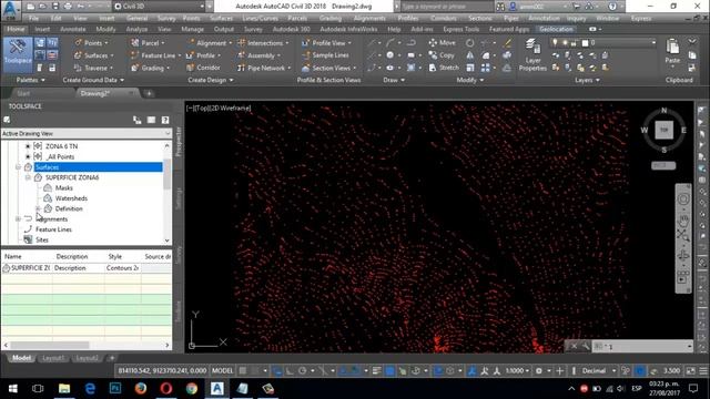 AutoCAD Civil 3D 2017: Creacion de Superficie - Clase 3 смотреть онлайн