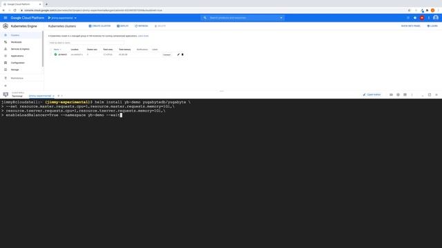 Getting Started with YugabyteDB on GKE with Helm 3 смотреть онлайн