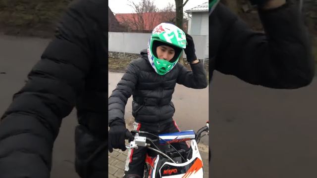 ПИТ- БАЙК KAYO TT125 ЗВУК, НАБОР, РАЗМЕР, СКОРОСТЬ, (НЕНОРМАЛЬНЫЙ ОБЗОР)