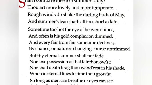 Shall I compare thee to a summer's day (sonnet no 18) | bengali analysis|summary|Important question смотреть онлайн