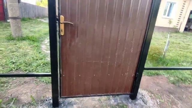 ВОРОТА И КАЛИТКА В РАМКЕ. БЕЗАПАСНО И НАДËЖНО смотреть онлайн