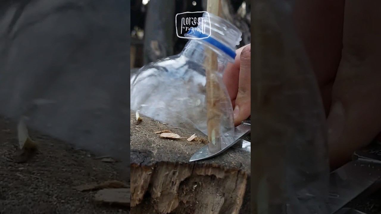 САМЫЙ ПРОСТОЙ БУТЫЛКОРЕЗ! #бушкрафт #нож #bushcraft #выживание #ковка #survival #самоделки смотреть онлайн