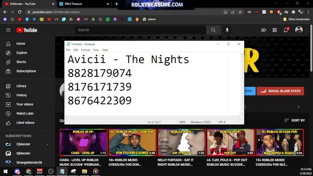 AVICII - THE NIGHTS ROBLOX MUSIC ID/CODE *MARCH 2022* смотреть онлайн