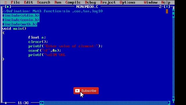 Math() function in c language |mathematical function in c language смотреть онлайн