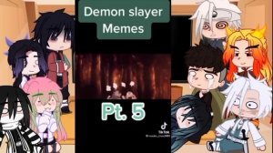 Hashira  React to demon Giyuu, AU | Compilation | Demon Slayer | Gacha Club | Read Des