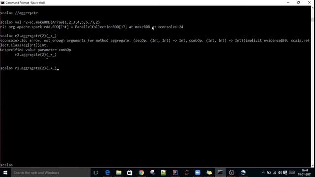 12. Aggregate on RDD смотреть онлайн