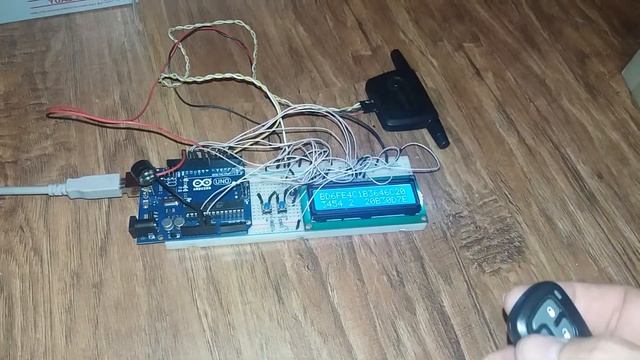 Проверка работоспособности брелка. смотреть онлайн