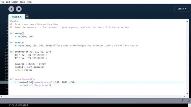 Processing with Python: Object Intersections смотреть онлайн