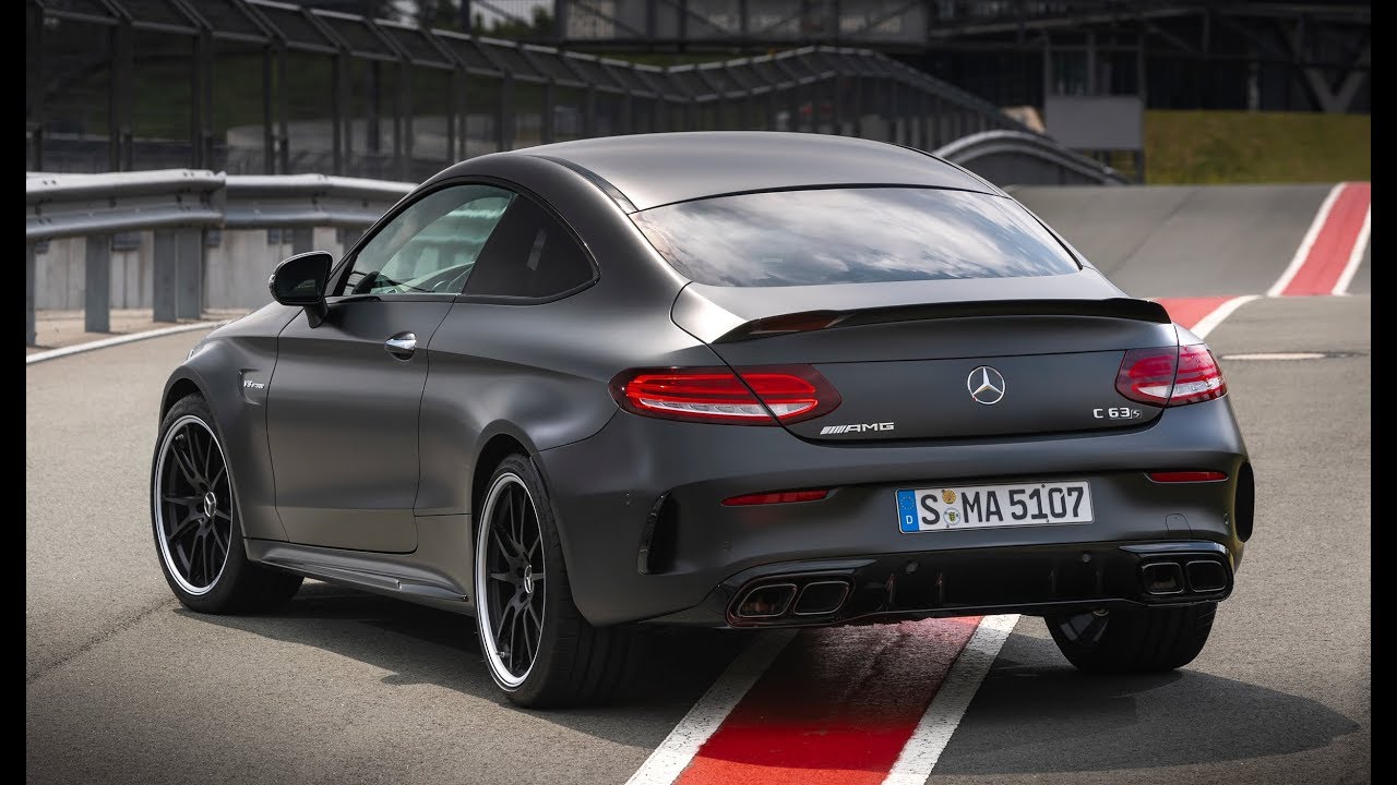 Mercedes AMG C 63 S Coupé 2019 года - идеальный спортивный автомобиль. смотреть онлайн