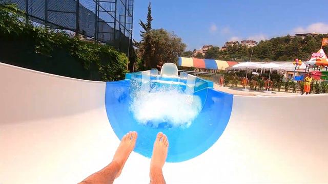 Alaiye Resort & Spa Hotel waterslides, designed by Polgün Waterparks & Attractions. смотреть онлайн