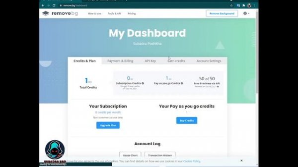 How To Create Remove Bg Account | How To get Remove Bg Api