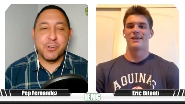 IEMG SPORTS WEEKLY: Aquinas baseball star Eric Bitonti prepares for MLB Draft смотреть онлайн