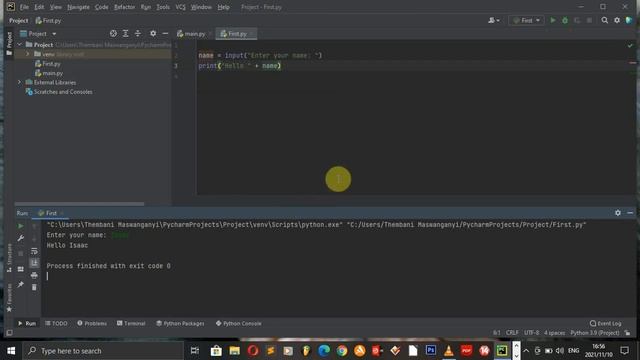 Python tutorial #5: How to get input from the user using python смотреть онлайн
