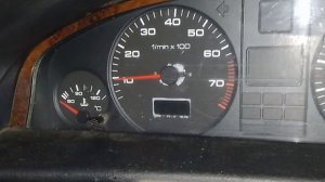 Первое утро после настройки мех впрыска Ауди 100 2.3 AAR.