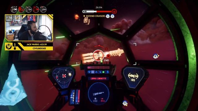 We played a team TWICE our level - Road To Galactic Ace #2 - STAR WARS: Squadrons смотреть онлайн