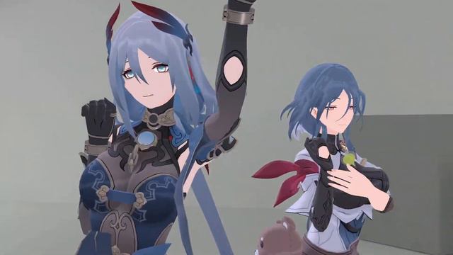 【Honkai: Star Rail MMD】Kafka × Himeko x Natasha x Hanya x Serval【WHO DIS】 смотреть онлайн