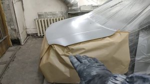 Покраска мокрый по мокрому через эпоксидный грунт mipa epx