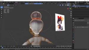 Как разукрасить свою модельку в Vertex Paint .  Blender.