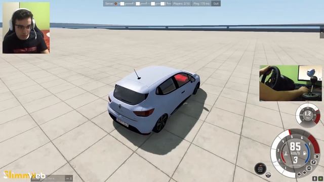 SYMBOL VS CLİO !! KAFA KAFAYA ÇARPIŞMA TESTİ !! BEAMNG DRİVE | T300RS смотреть онлайн