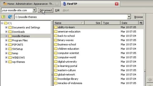 E-learning Portal Moodle theme installation смотреть онлайн