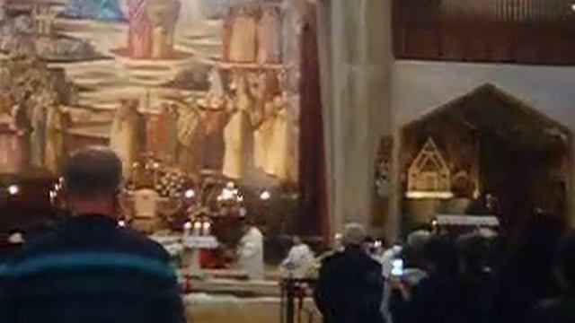 Christmas Mass 2011 Nazareth Israel Annunciation Church смотреть онлайн