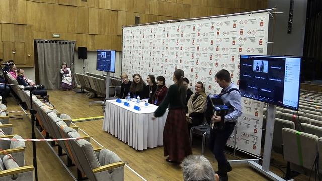 Ансамбль «Воля». Частушки. Фрагмент семинара-практикума «Фольклор на сцене» смотреть онлайн