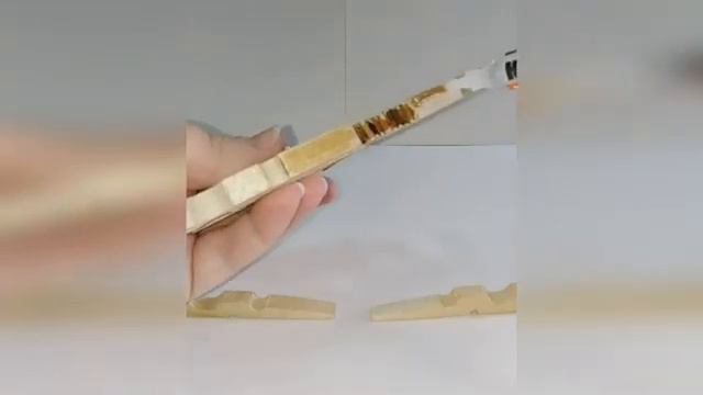 Изготовление салфетницы из деревянных прищепок