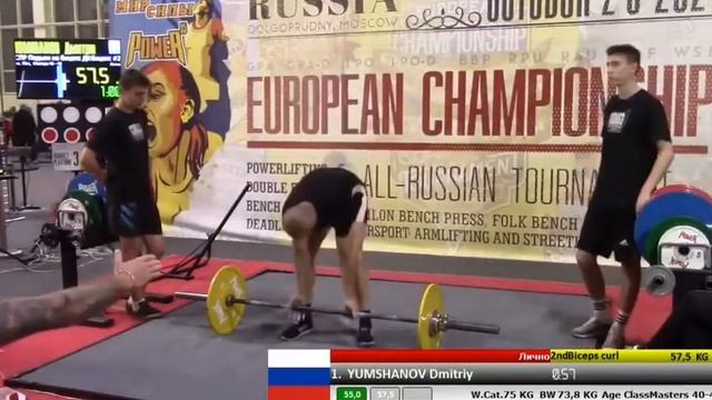 Открытый Чемпионат Европы по пауэрлифтингу, силовому двоеборью, жиму лежа и становой тяге/ смотреть онлайн