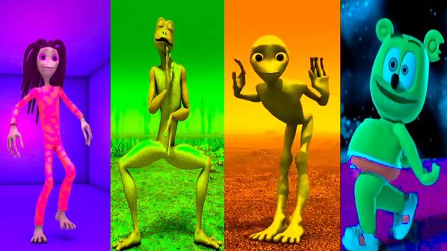 Alien Dance Funny Alien Dame Tu Cosita Funny Alien Dance Green Alien Dance Dance Song Challenge