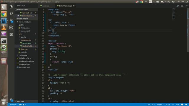 Vue js 2 tutorial for beginners #4 -if else condition смотреть онлайн
