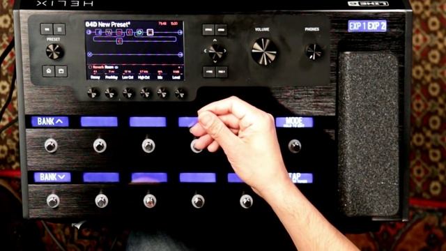 Line 6 Helix Multi Effects Guitar Pedal смотреть онлайн