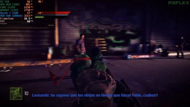 TMNT - Out of the Shadows | RX 550 2GB | Ryzen 3 4100 | 8GB RAM | Gameplay Español смотреть онлайн