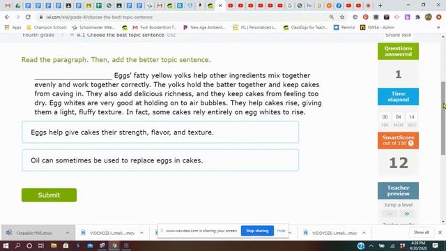 IXL R1 Choose the best topic sentence смотреть онлайн